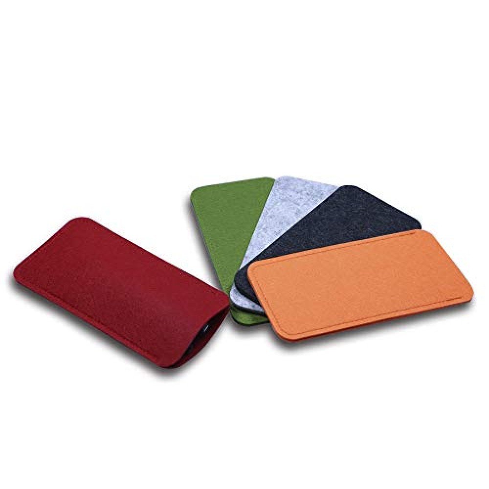 SZTARA Original Design Portable Soft Felt Slip In Pouch Case for Sunglasses or Reading Glasses