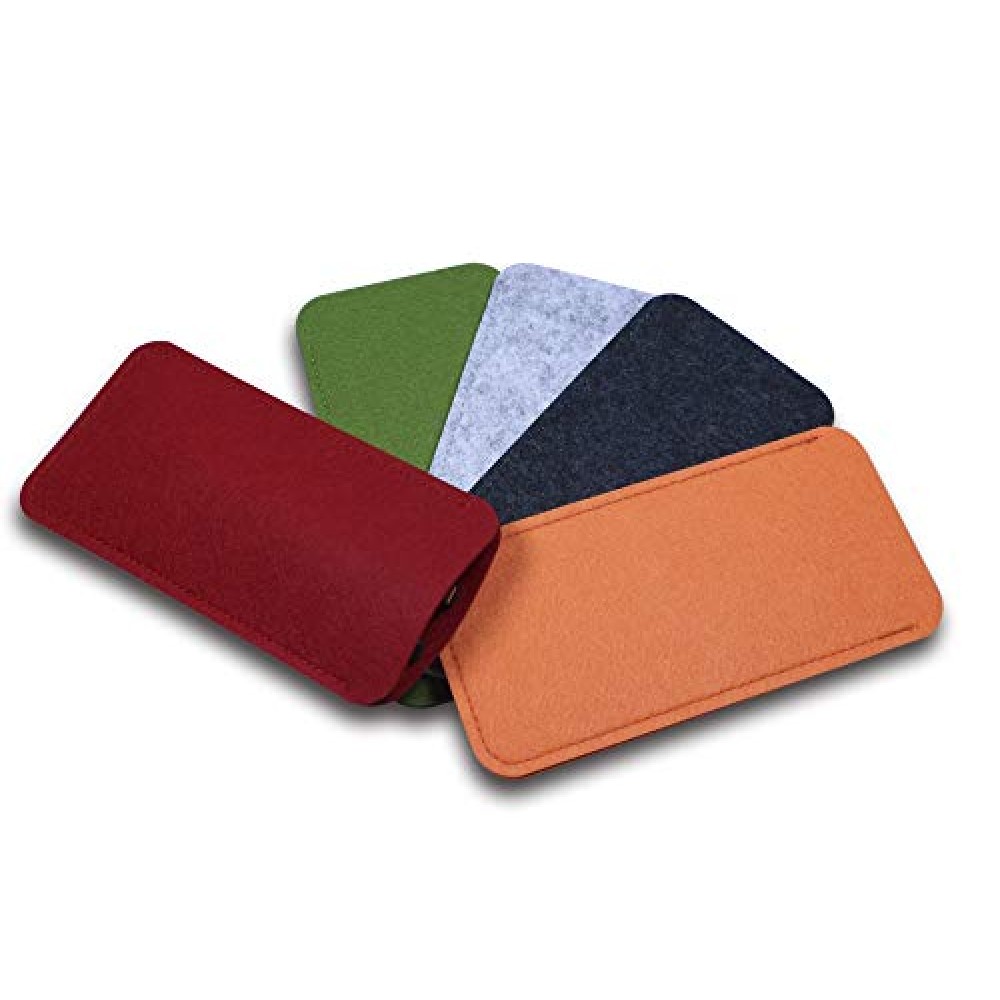 SZTARA Original Design Portable Soft Felt Slip In Pouch Case for Sunglasses or Reading Glasses